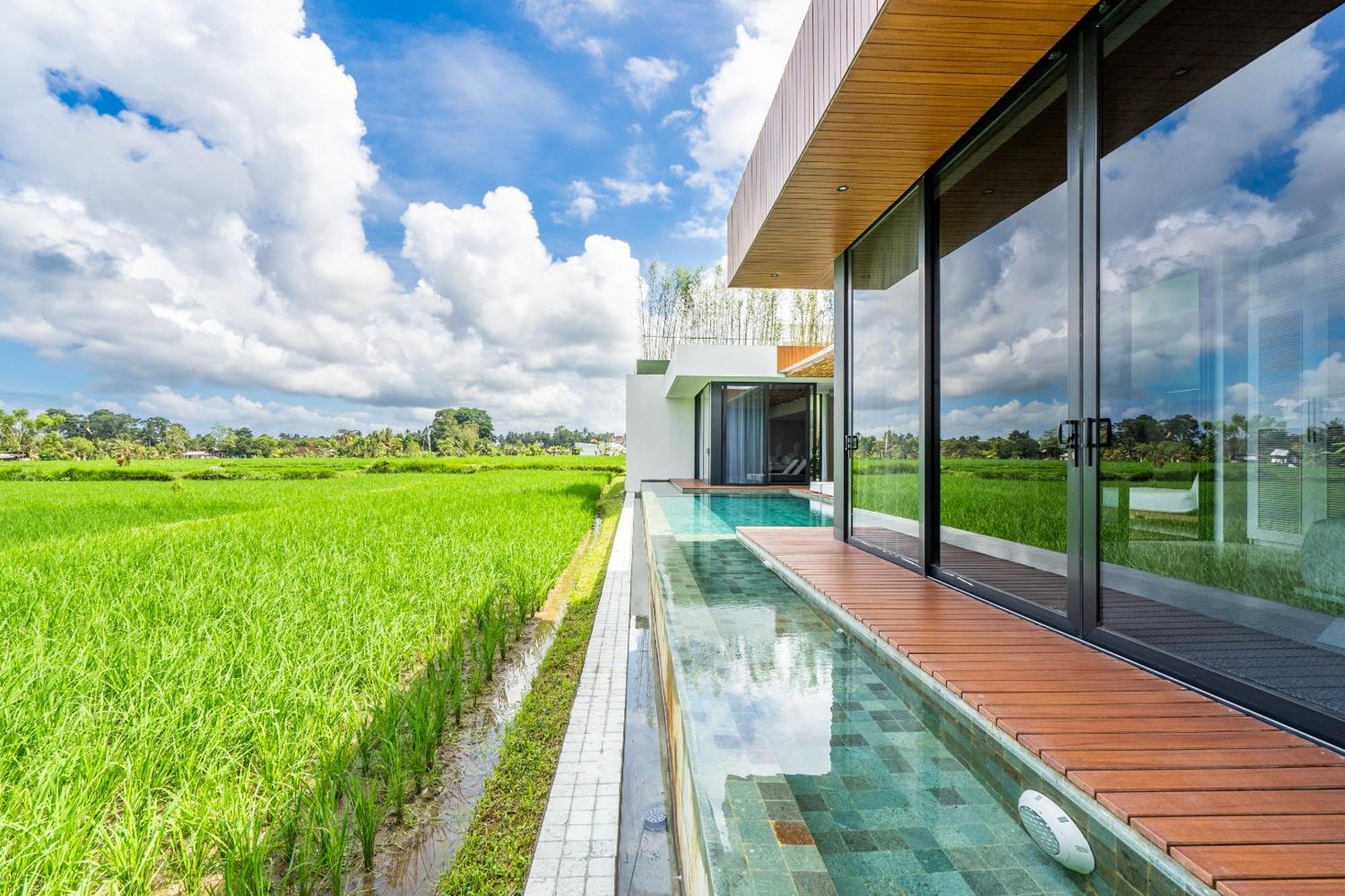 Green Flow Ubud Villas I Kamer foto