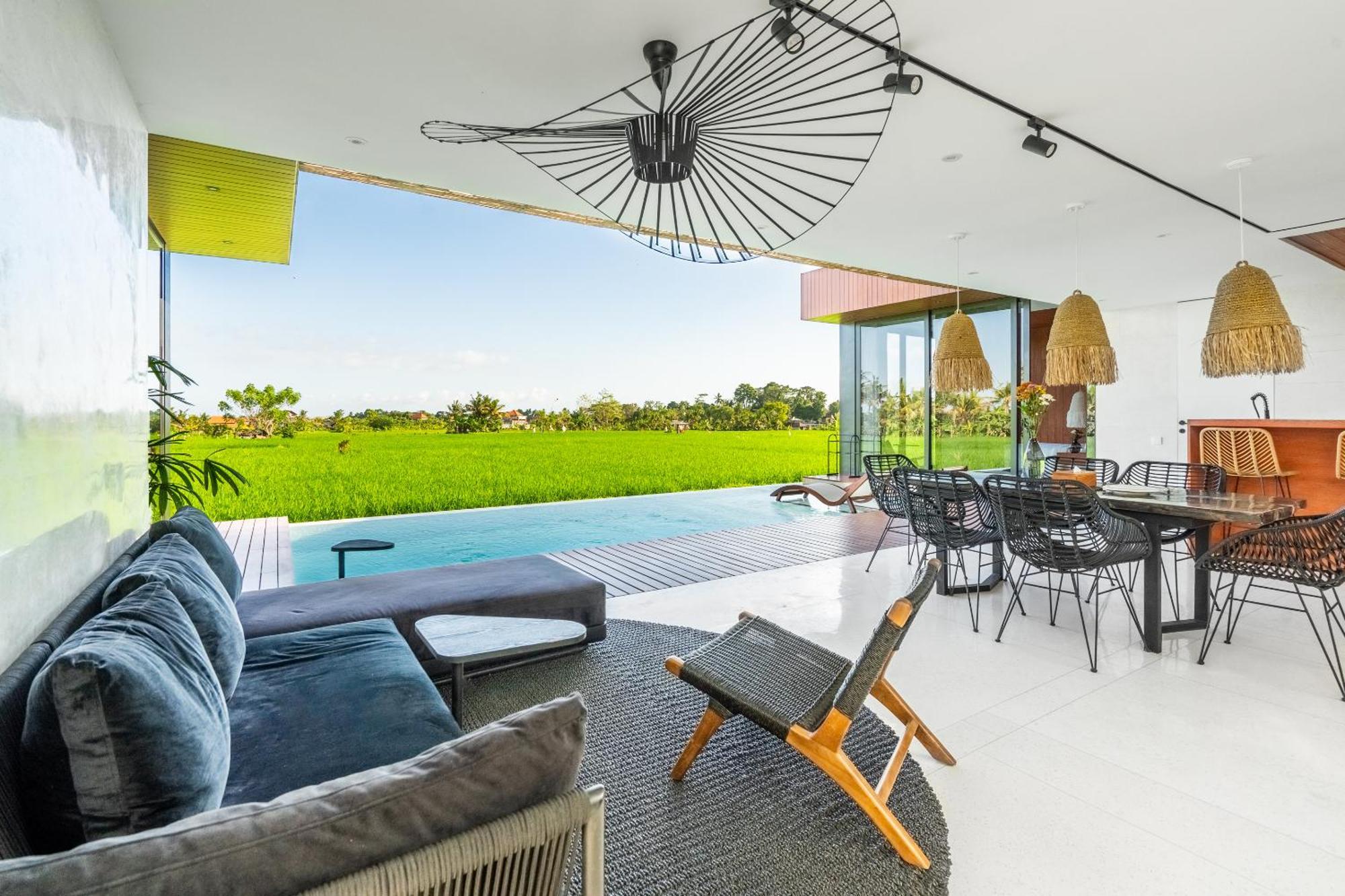 Green Flow Ubud Villas I Buitenkant foto