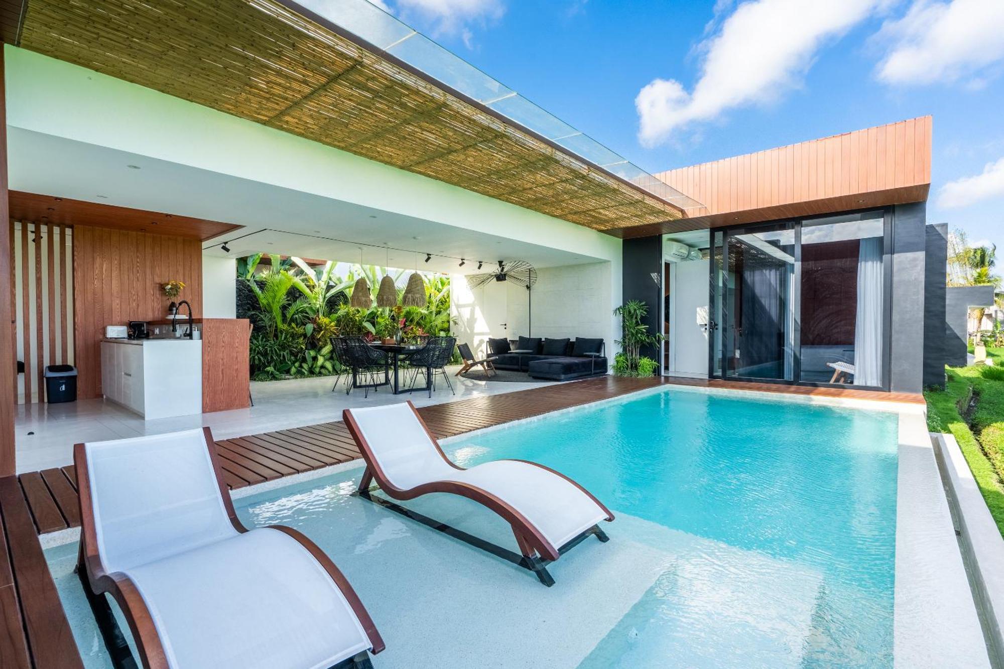 Green Flow Ubud Villas I Buitenkant foto