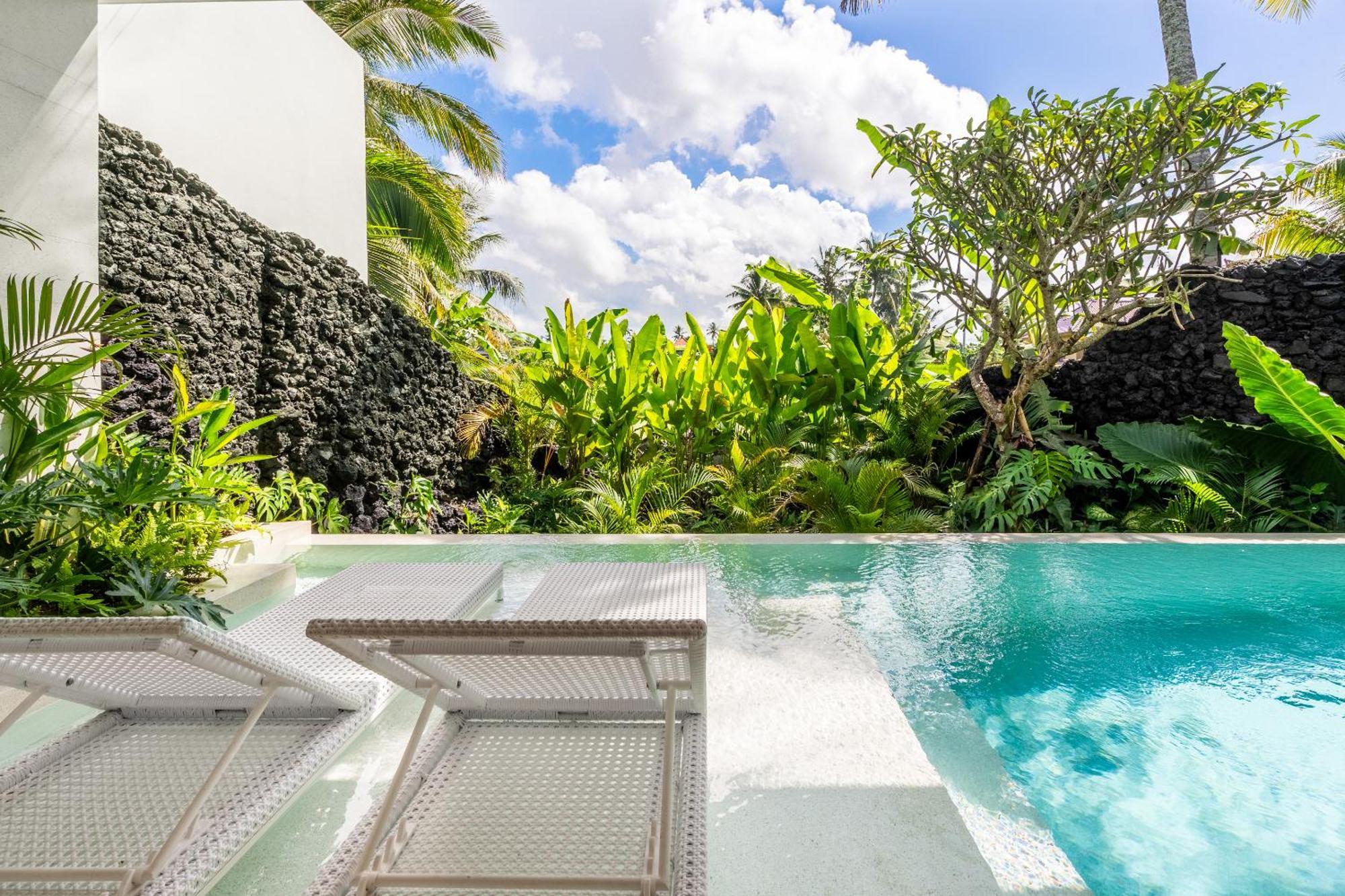 Green Flow Ubud Villas I Kamer foto