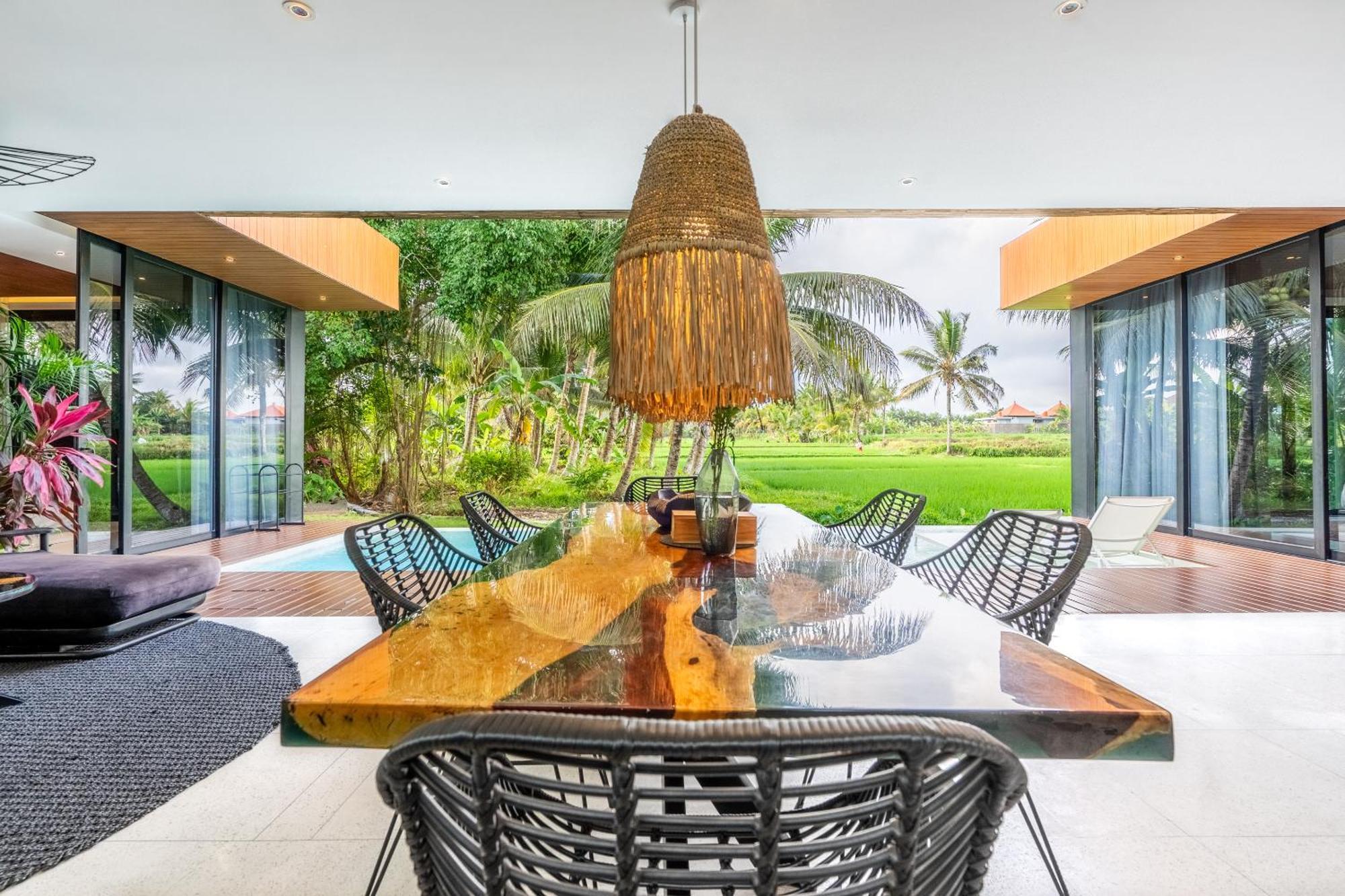 Green Flow Ubud Villas I Kamer foto