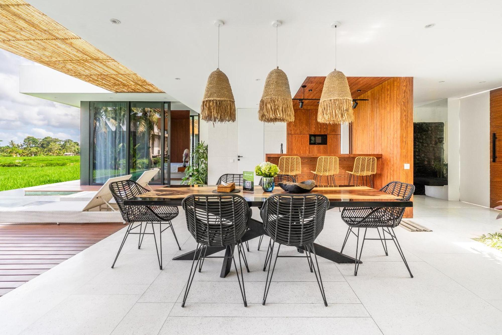 Green Flow Ubud Villas I Kamer foto