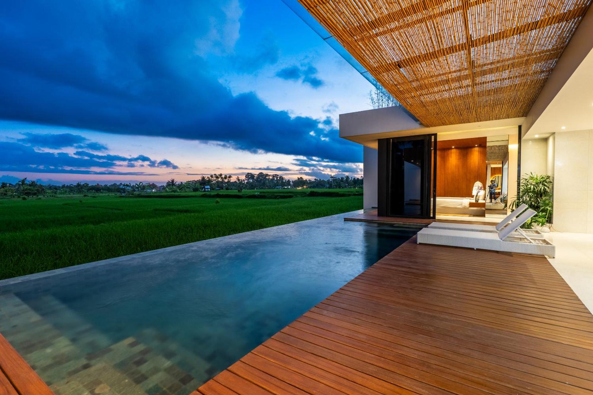 Green Flow Ubud Villas I Kamer foto