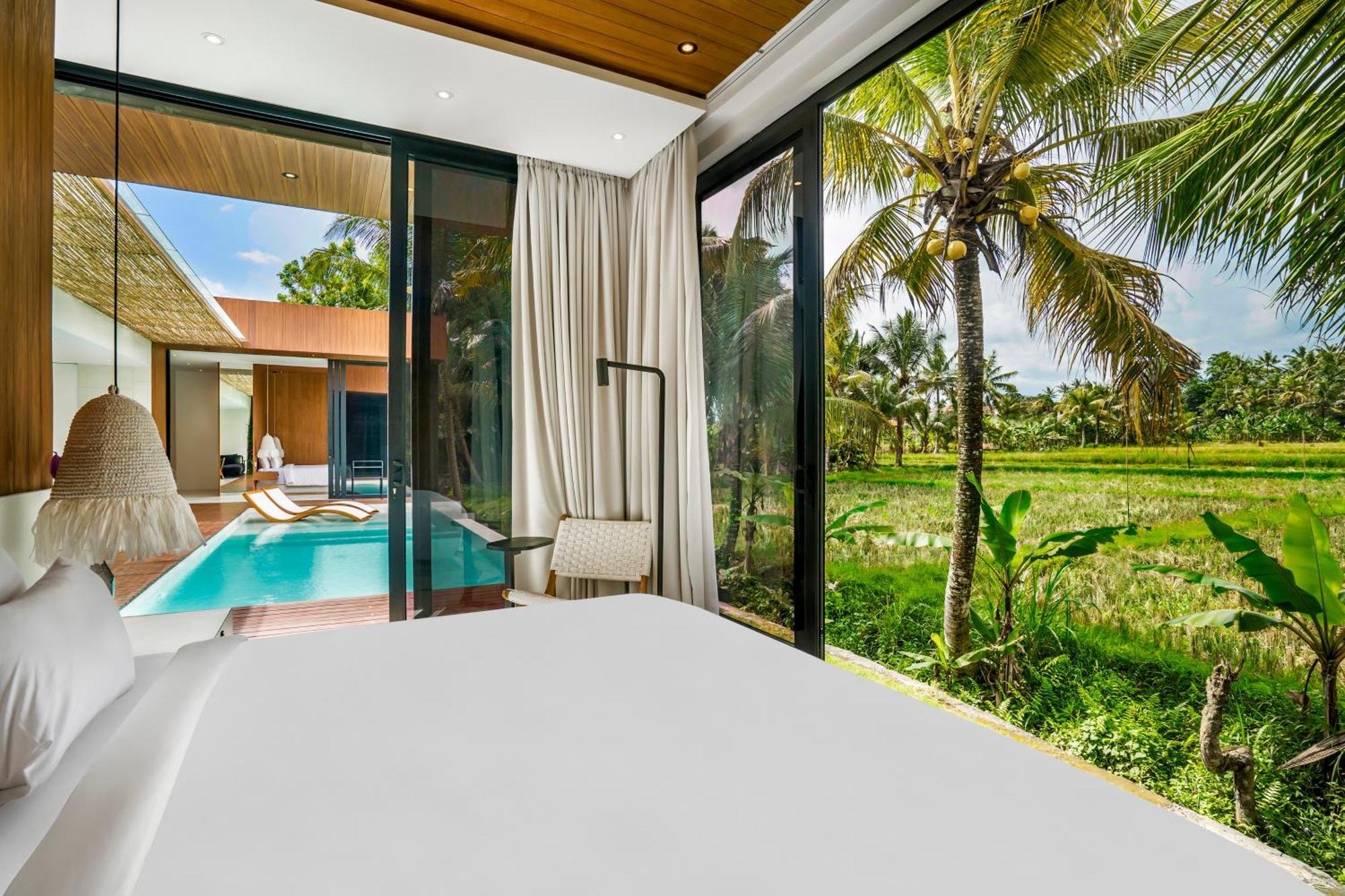 Green Flow Ubud Villas I Kamer foto