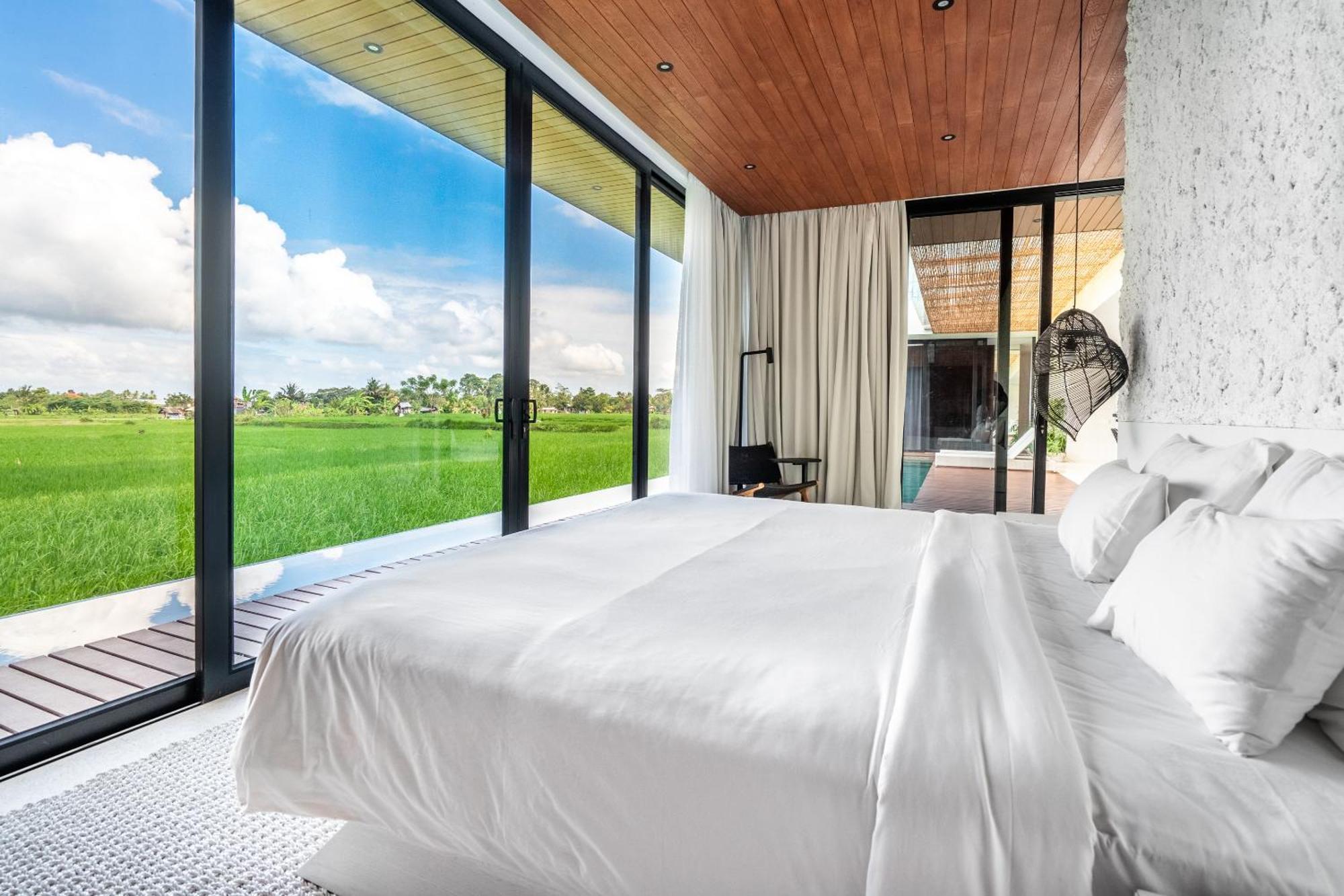 Green Flow Ubud Villas I Kamer foto