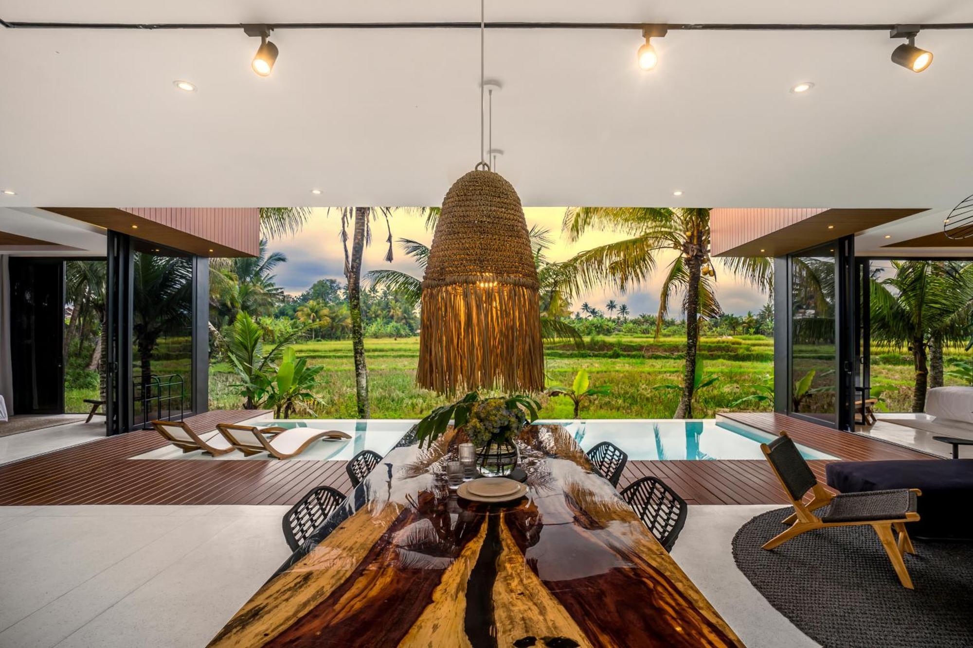 Green Flow Ubud Villas I Kamer foto