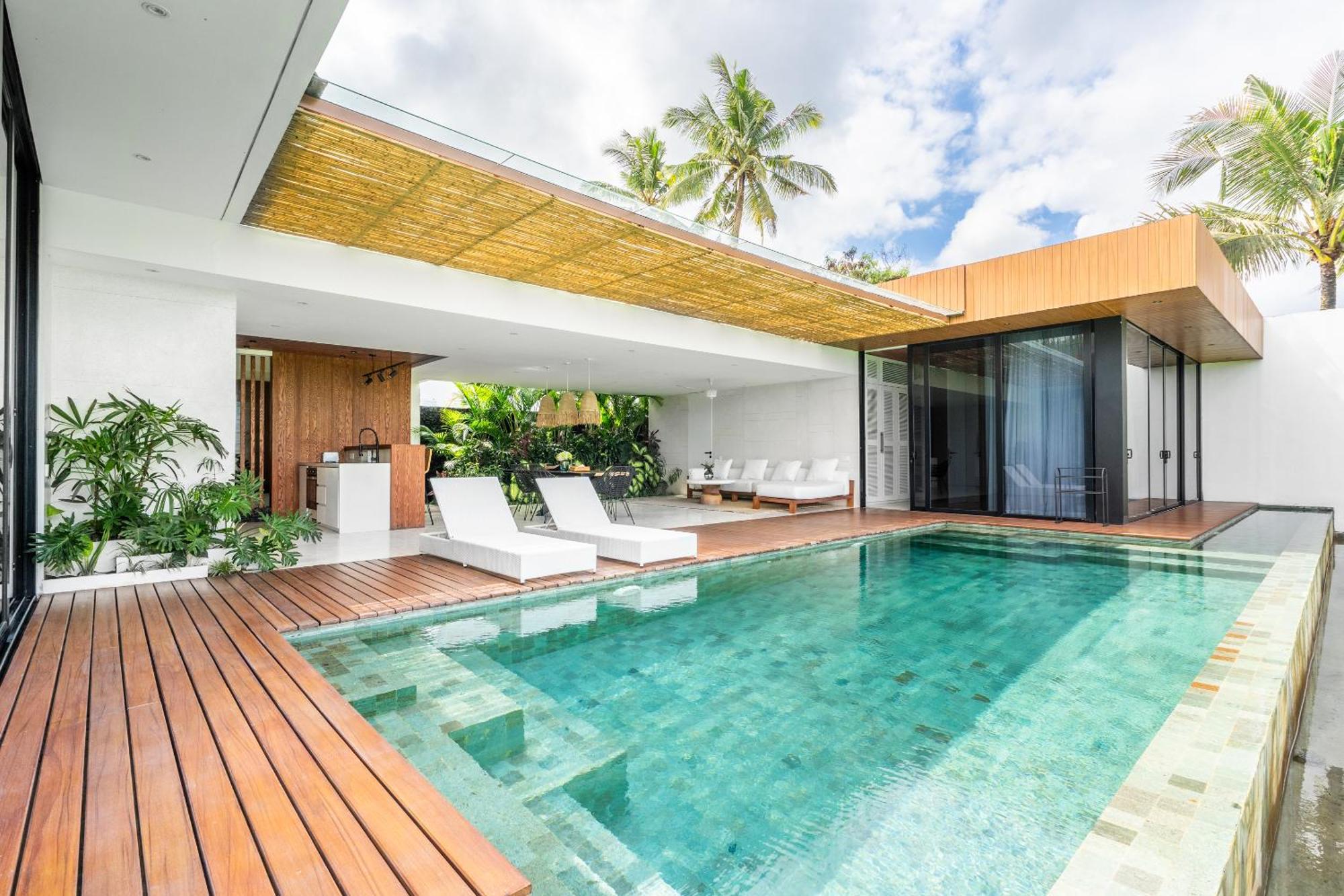 Green Flow Ubud Villas I Kamer foto