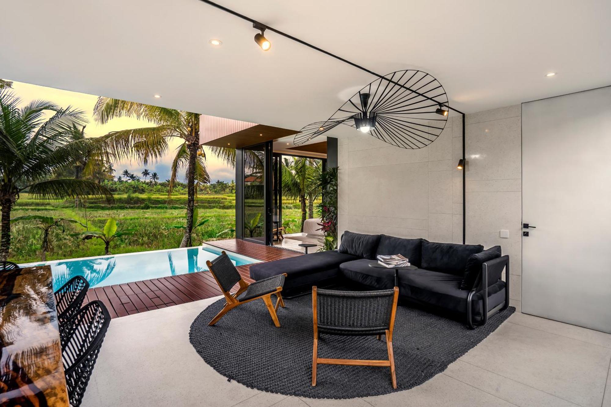 Green Flow Ubud Villas I Kamer foto